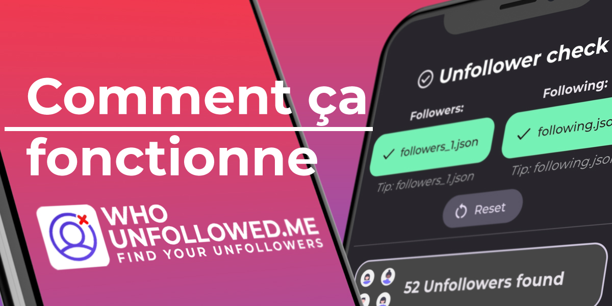 Instructions pour notre application ‘Who-Unfollowed.me