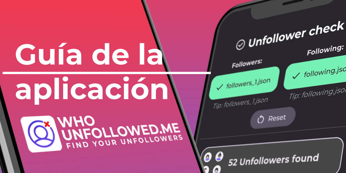 Instrucciones para nuestra aplicación “Who-Unfollowed.me